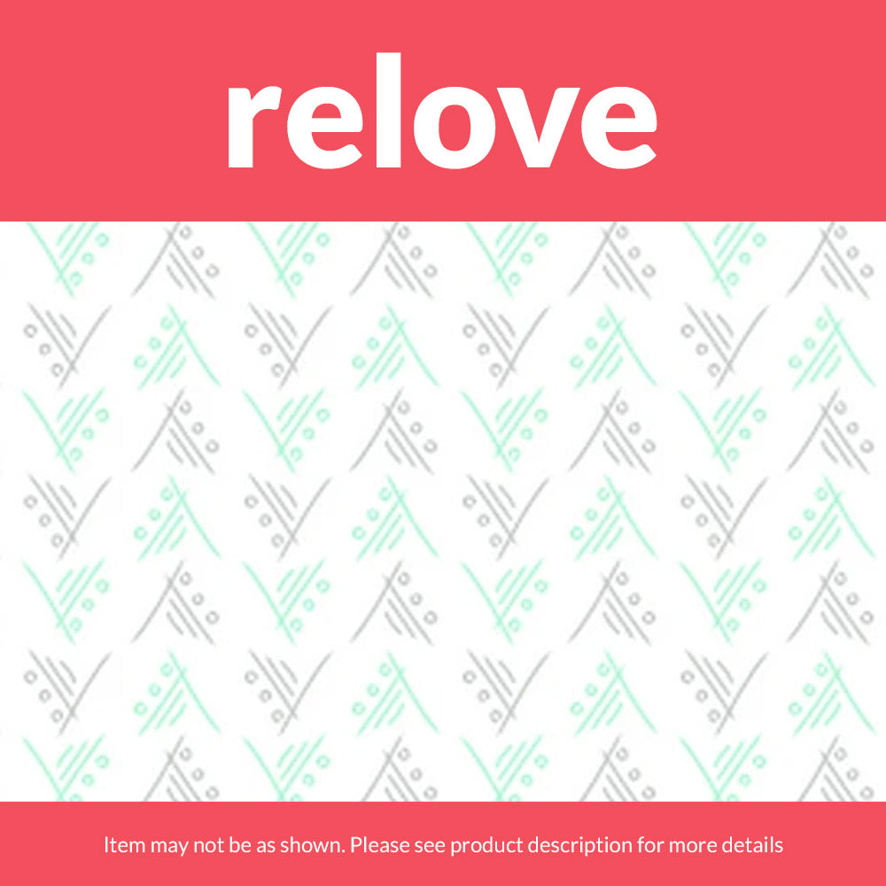 relove Nest Bamboo Muslin Crib Sheet (70% Rayon made from Bamboo, 30% Cotton) - Geometry Mint (Brand New. Unopened)