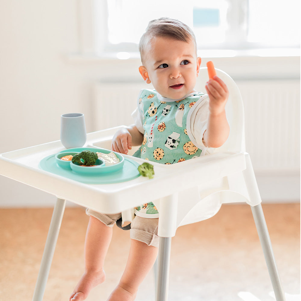 BapronBaby Toddler Bib (6m+) Core Collection Cookies and Milk