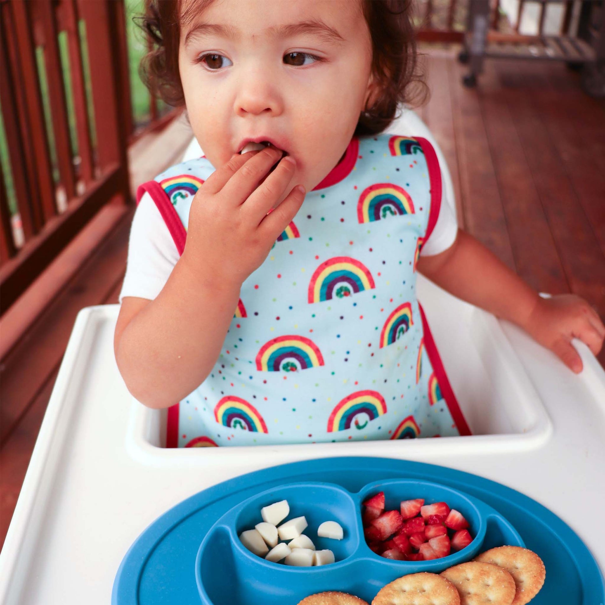 BapronBaby Toddler Bib The Very Hungry Caterpillar Collection | Canada Bibs Hip Mommies