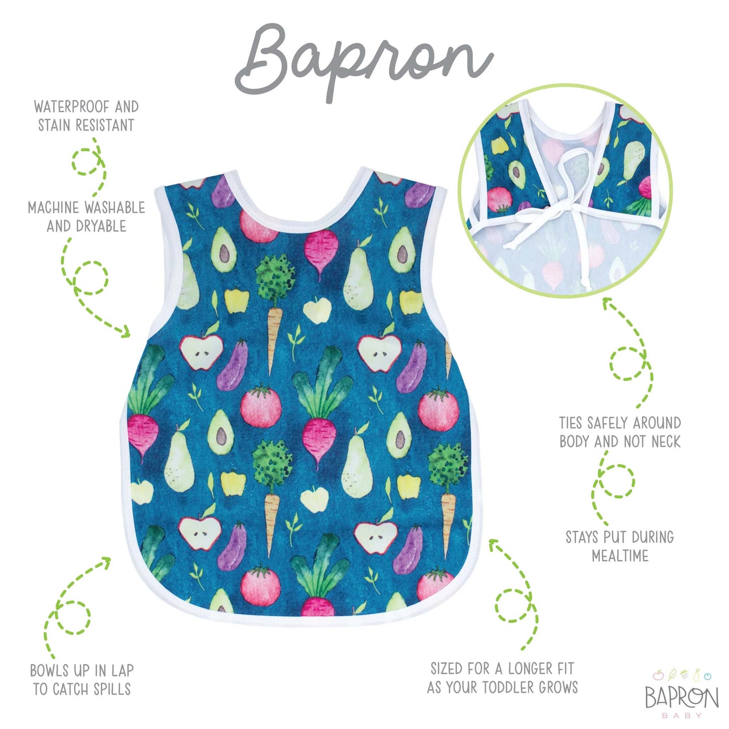 BapronBaby Toddler Bib (6m+)