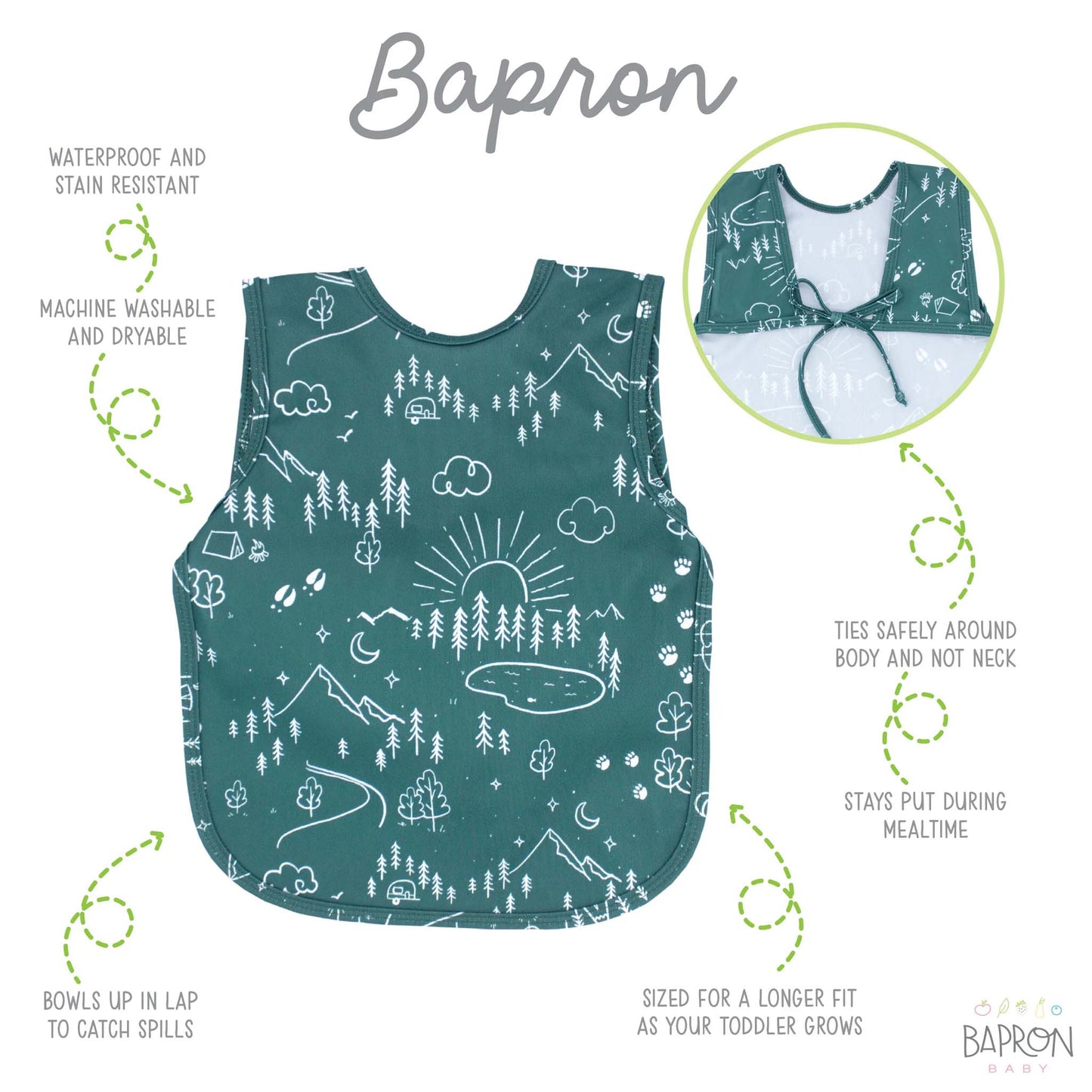 BapronBaby Toddler Bib (6m+)