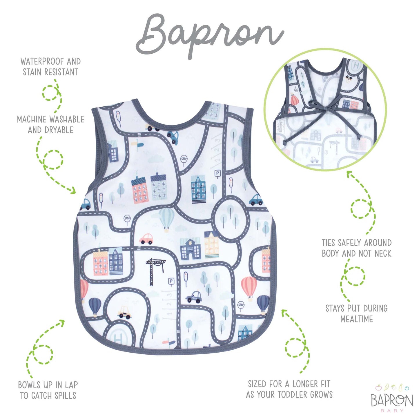 BapronBaby Toddler Bib (6m+)