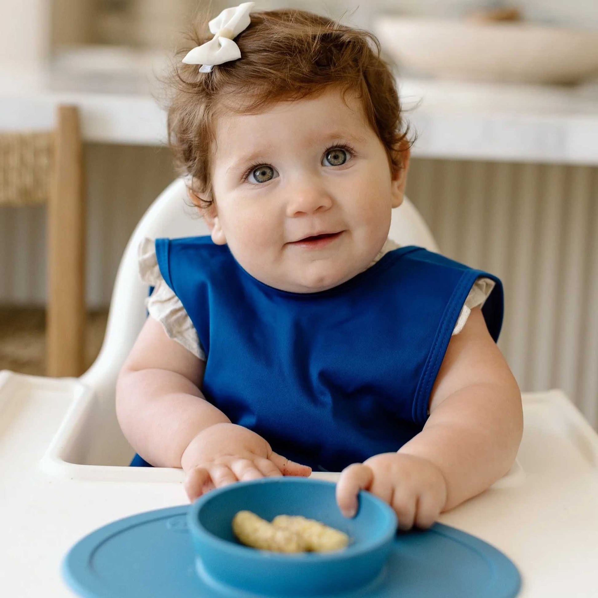 BapronBaby Toddler Bib (6m-3T): Minimalist Solid Colours | Canada Bibs Hip Mommies