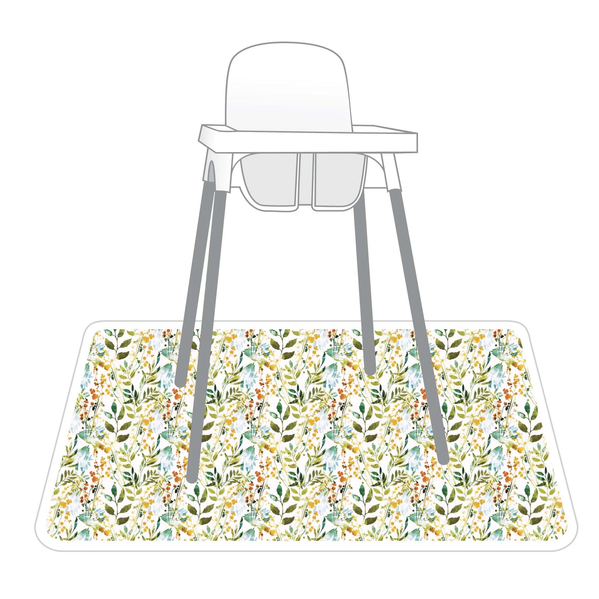 BapronBaby Highchair Splash Mat: Waterproof, Easy to Clean | Canada Feeding Hip Mommies