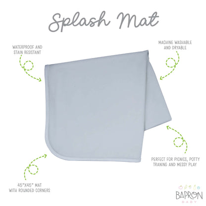 BapronBaby Highchair Splash Mat: Waterproof, Easy to Clean | Canada Feeding Hip Mommies