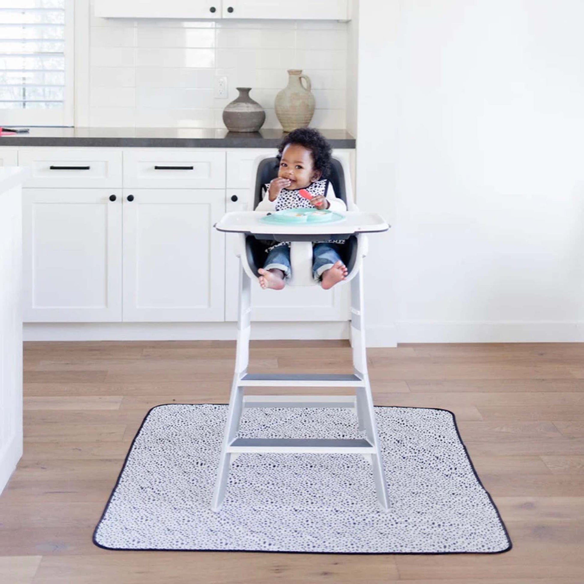 BapronBaby Highchair Splash Mat: Waterproof, Easy to Clean | Canada Feeding Hip Mommies