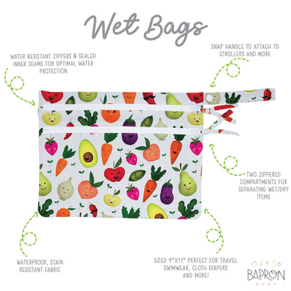 BapronBaby Wet Bag Leakproof for Baby Essentials On-The-Go | Canada Wet Bag Hip Mommies