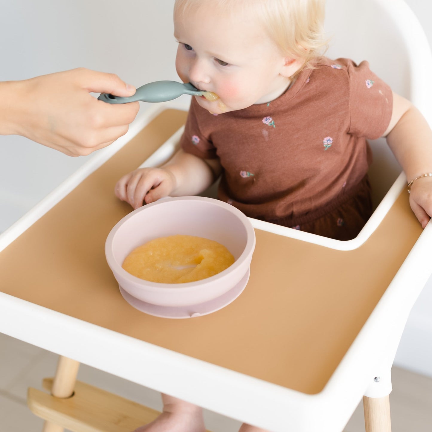 CLEARANCE Canada | Yeah Baby Goods High Chair Placemat - Golden Doe Highchair Accessory Hip Mommies