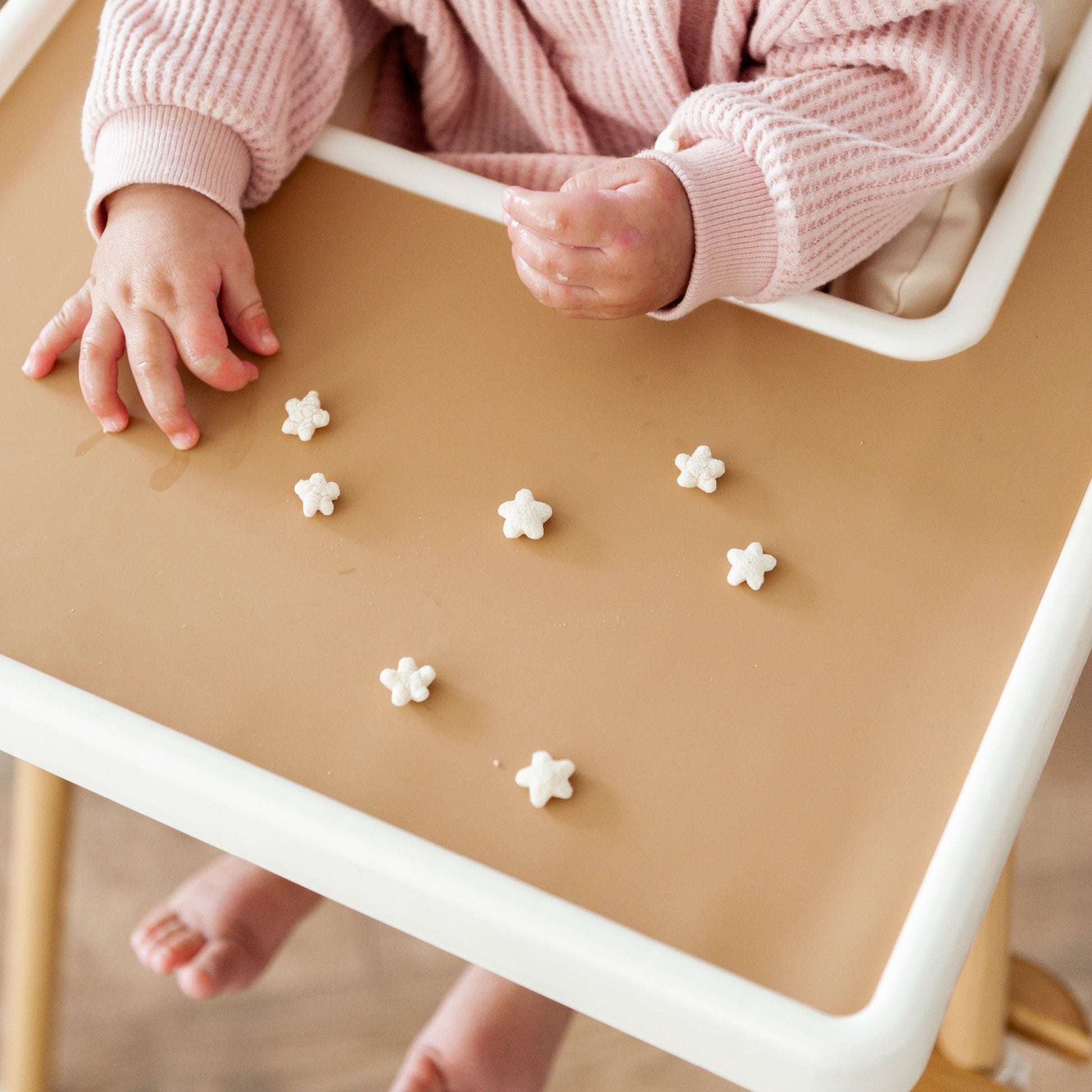 CLEARANCE Canada | Yeah Baby Goods High Chair Placemat - Golden Doe Highchair Accessory Hip Mommies