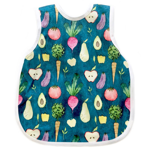 BapronBaby Toddler Bib (6m+) Organic Produce Hip Mommies