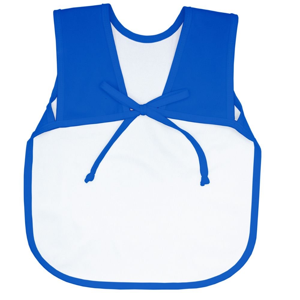 BapronBaby Toddler Bib (6m+) Minimalist Royal Blue Hip Mommies