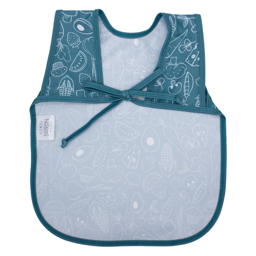 BapronBaby Toddler Bib (6m+) Neutral Foodie Hip Mommies