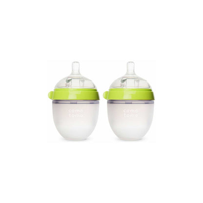 Comotomo Silicone Baby Bottle 2-Pack (150ml): For Newborns | Canada Bottle Hip Mommies
