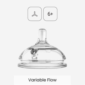 Variable Flow (Y-Cut) 6+ months (thicker fluids)
