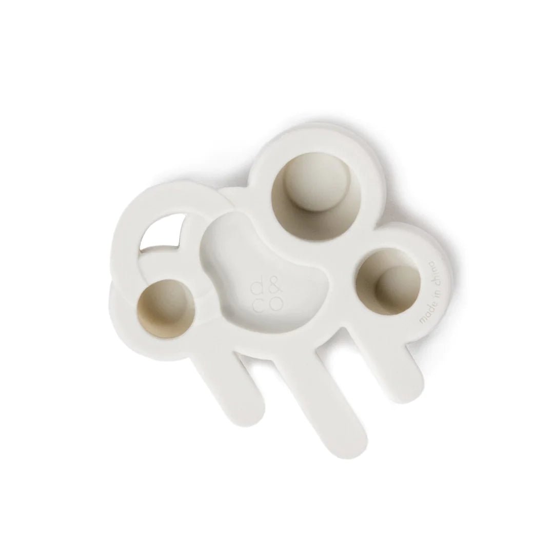 Doddle & Co. The Chew Poppable Teether in Looks Like Rain Hip Mommies