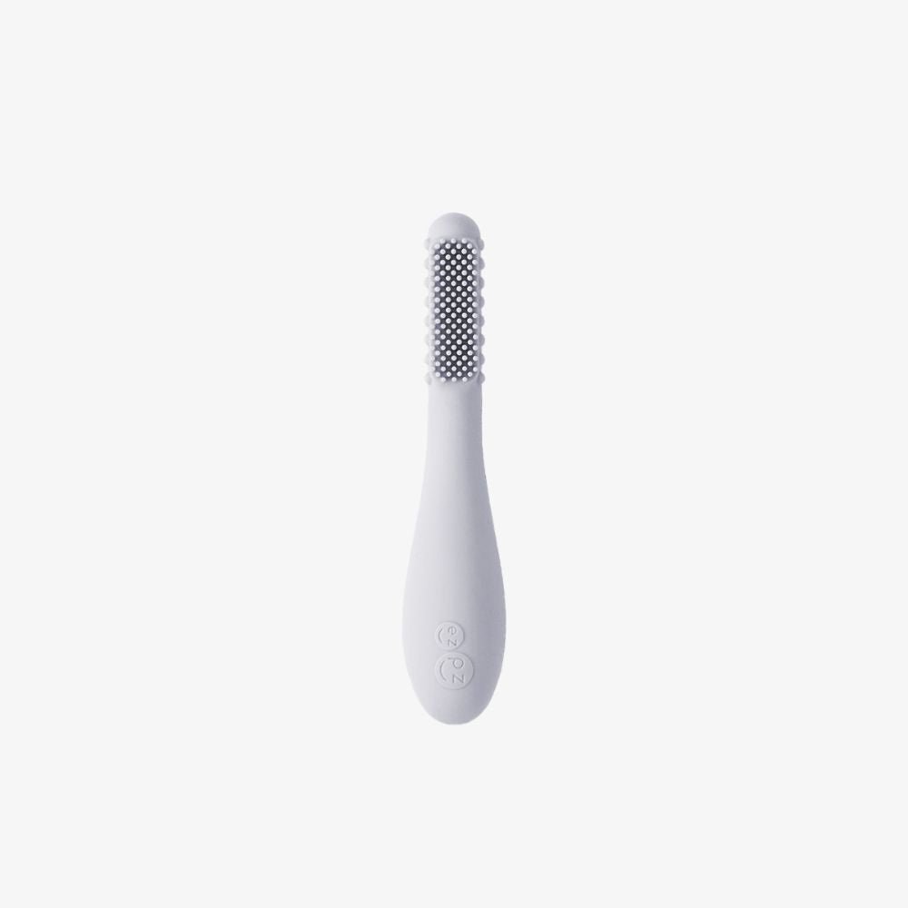 ezpz Baby-Led™ Toothbrush in Pewter Hip Mommies