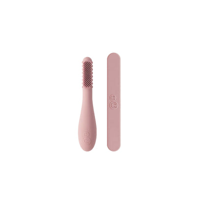 Baby-Led Toothbrush + Sensory Tongue Depressor Pack from ezpz | Canada Oral Care Hip Mommies