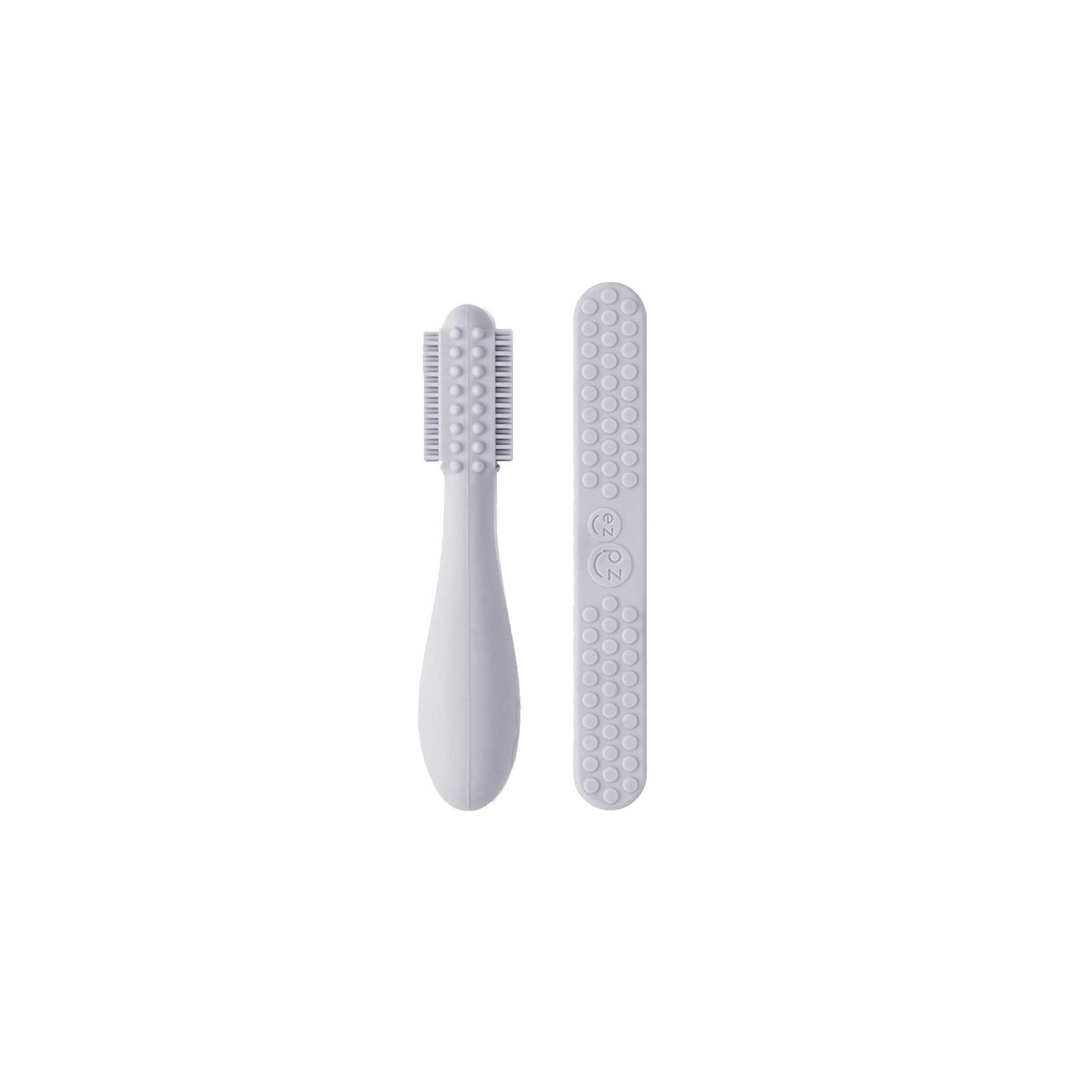 Baby-Led Toothbrush + Sensory Tongue Depressor Pack from ezpz | Canada Oral Care Hip Mommies