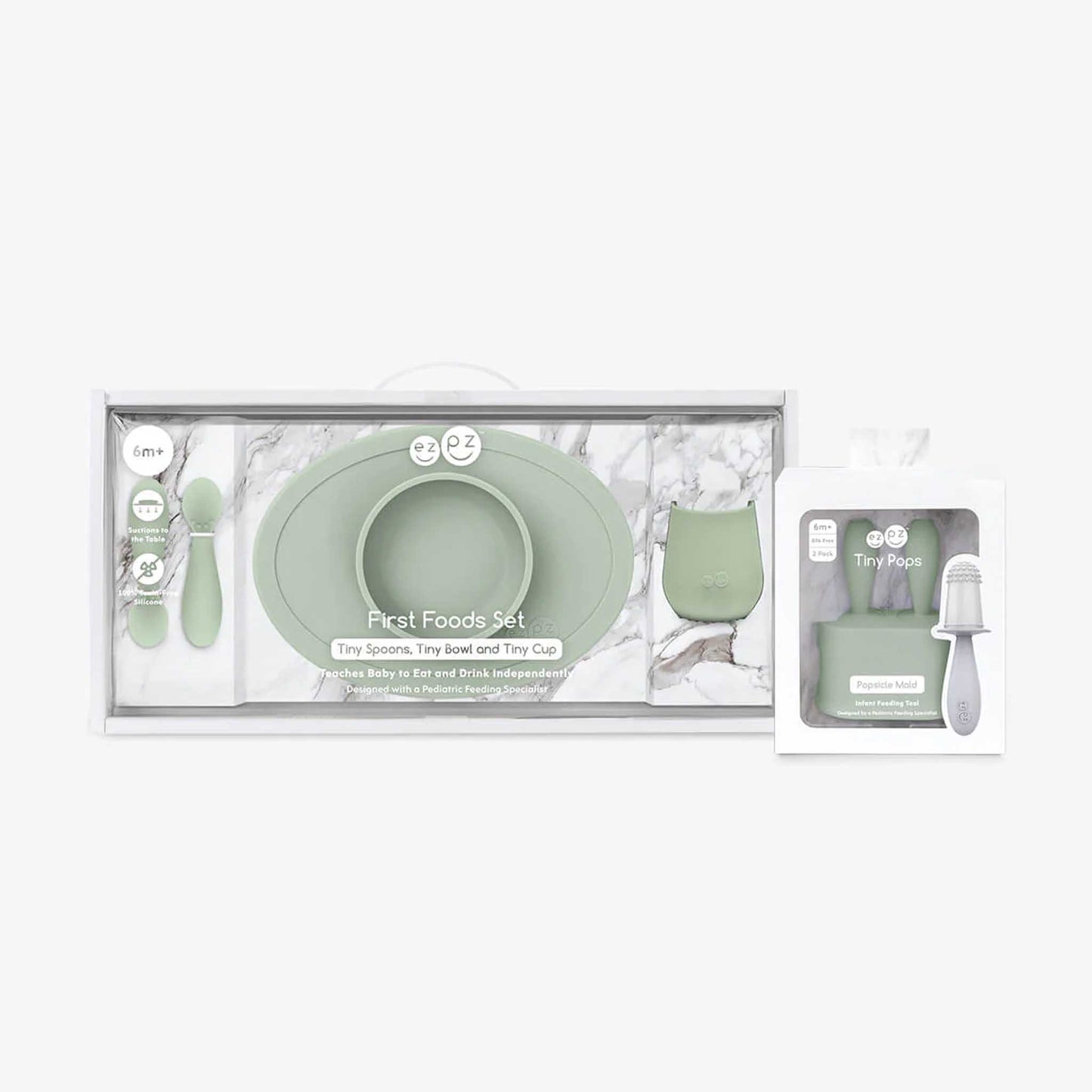 ezpz First Bites & Cool Treats Bundle | for Starting Solids | Canada Baby Shower Gift Hip Mommies