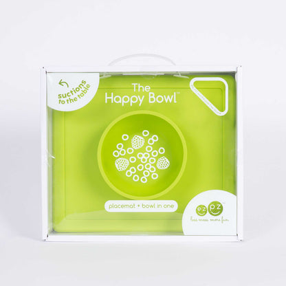 ezpz Happy Bowl | Suction Bowl & Placemat for Toddlers | Canada Bowl Hip Mommies