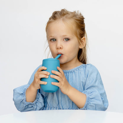 ezpz Happy Cup + Straw System | BPA-Free Toddler Straw Cup | Canada Sippy Cups Hip Mommies