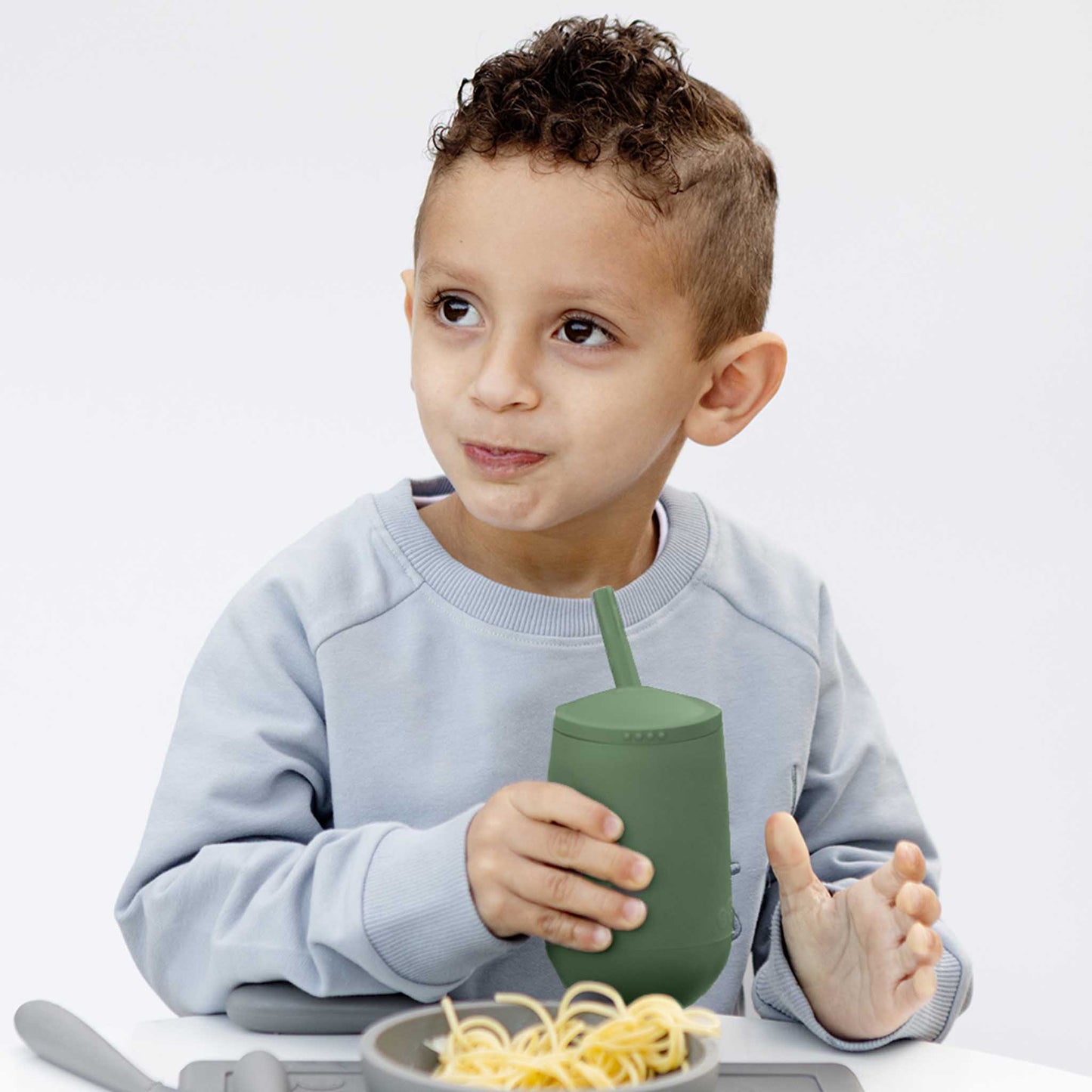 ezpz Happy Cup + Straw System | BPA-Free Toddler Straw Cup | Canada Sippy Cups Hip Mommies