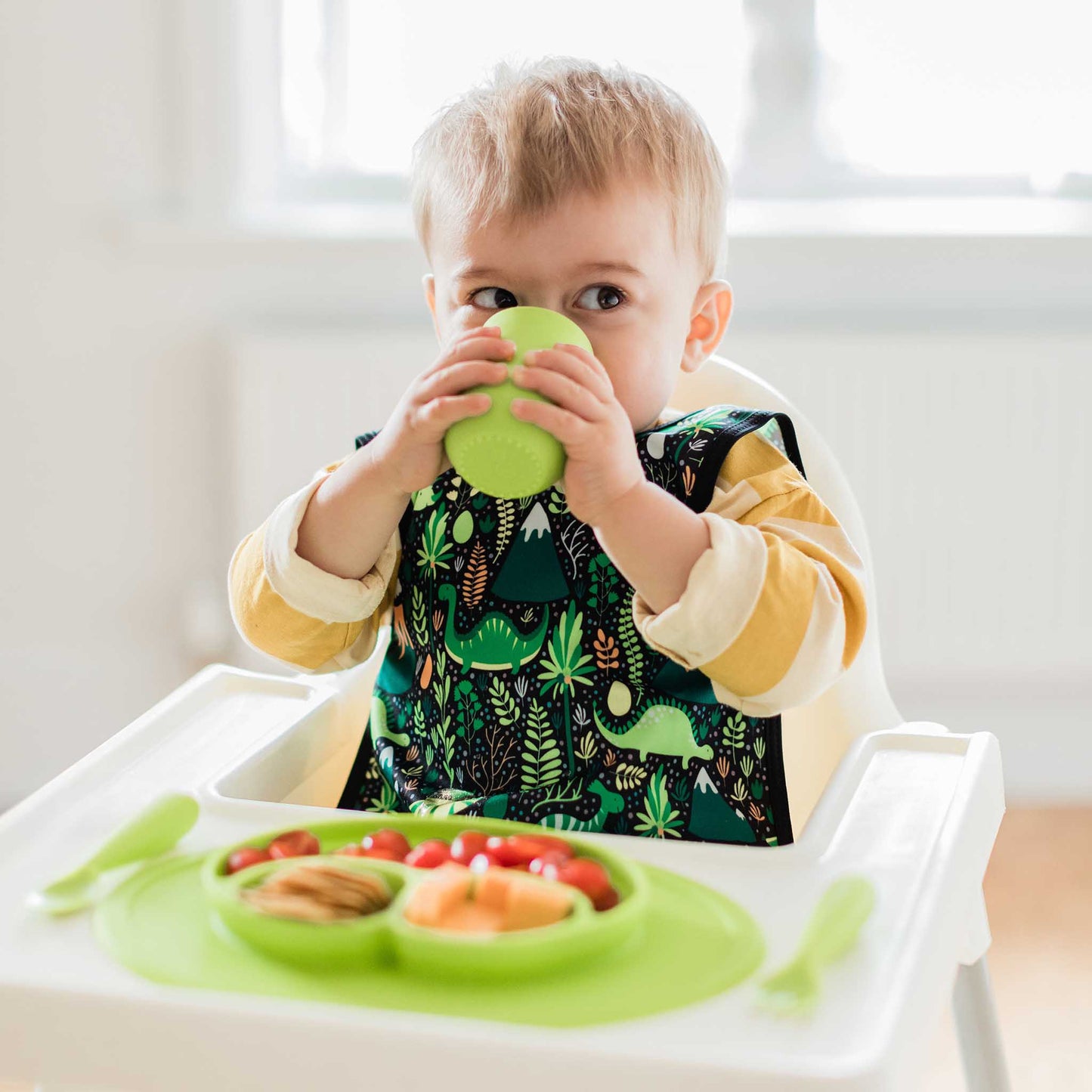 ezpz Mini Cup | Open Cup Drinking | Soft Silicone Baby Cup | Canada Feeding Hip Mommies