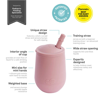 relove | ezpz Mini Cup + Straw System | highly discounted, sample sale | Canada Sippy Cups Hip Mommies