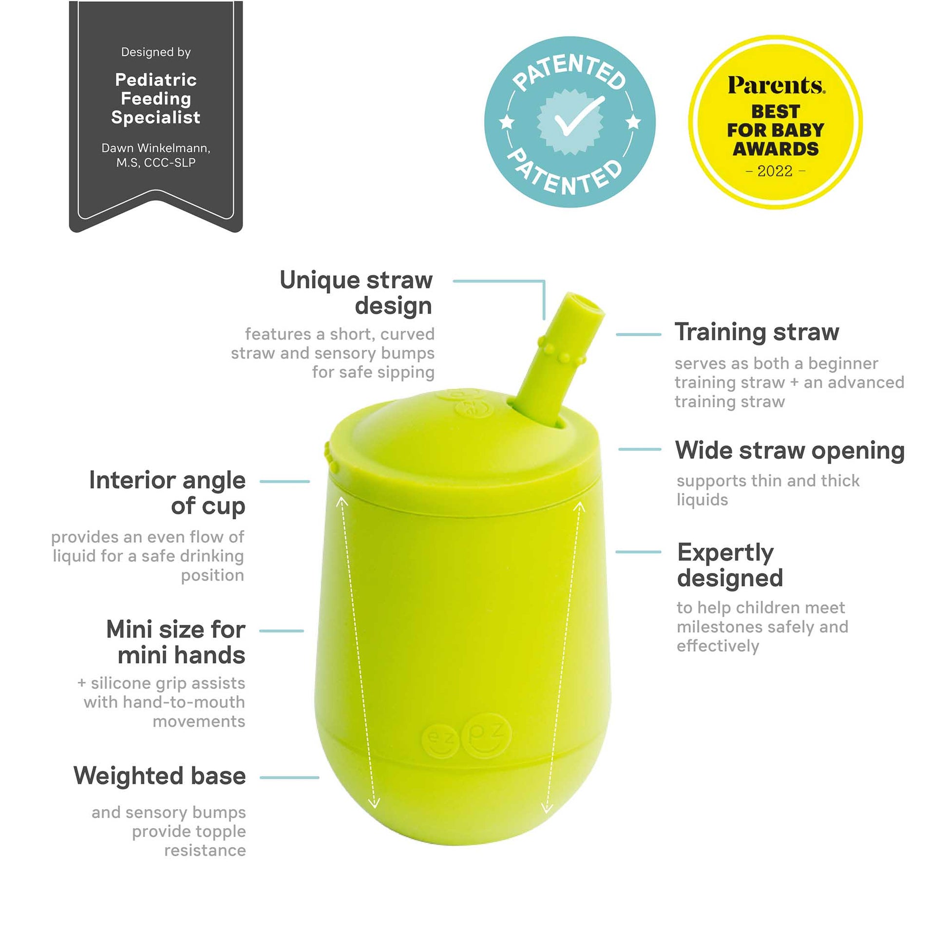 relove | ezpz Mini Cup + Straw System | highly discounted, sample sale | Canada Sippy Cups Hip Mommies