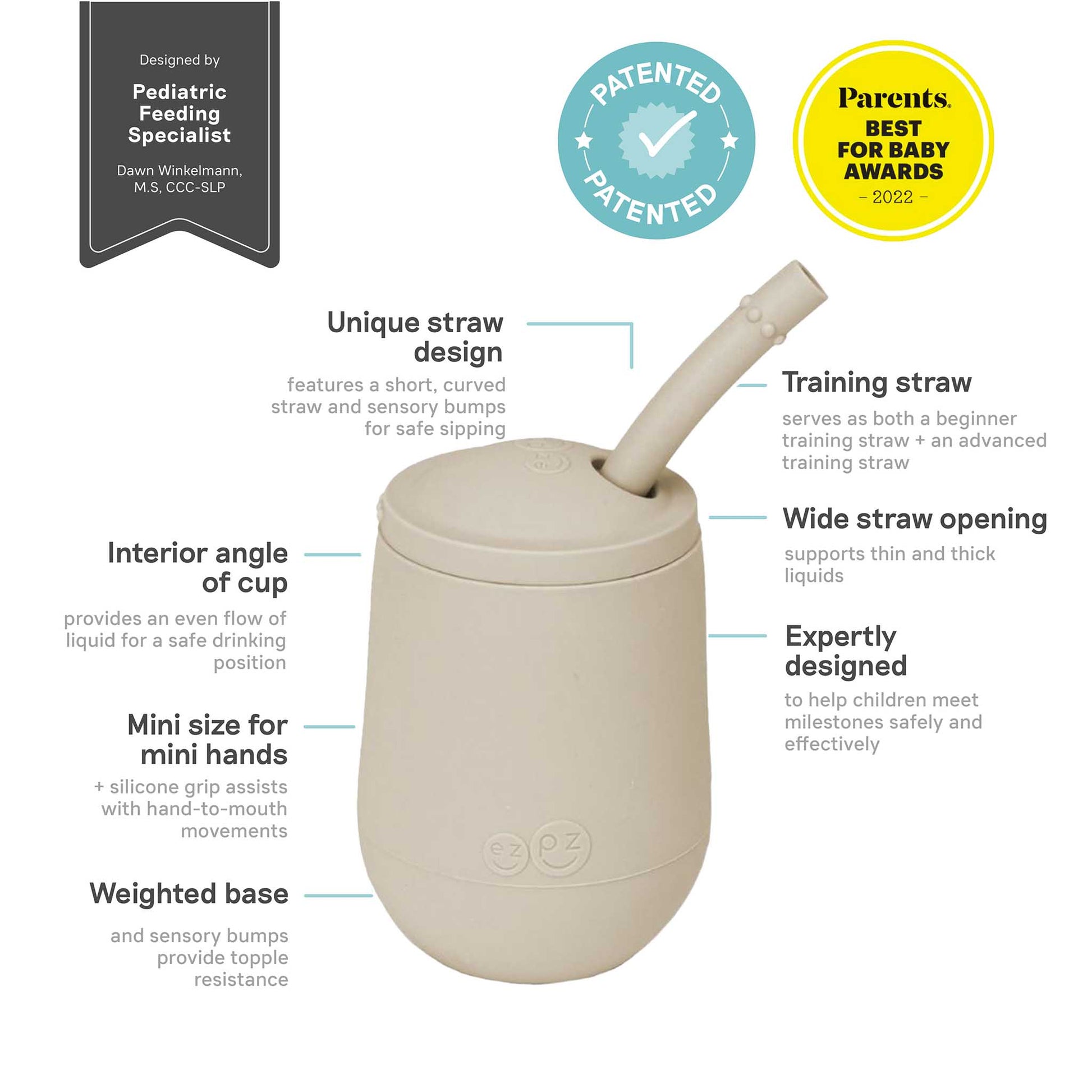 relove | ezpz Mini Cup + Straw System | highly discounted, sample sale | Canada Sippy Cups Hip Mommies