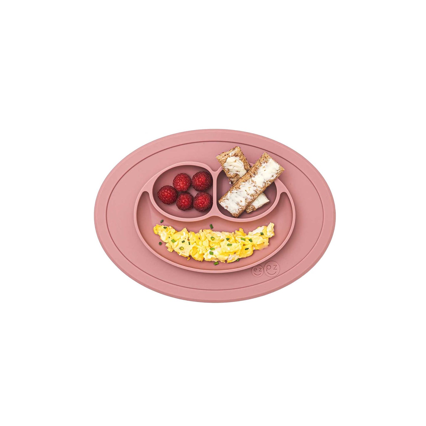 ezpz Mini Mat | Silicone Plate + Placemat for Toddlers | Canada Feeding Hip Mommies