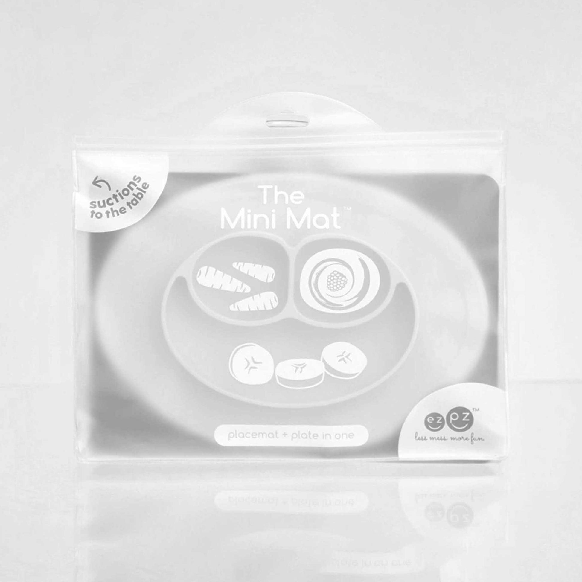 ezpz Mini Mat | Silicone Plate + Placemat for Toddlers | Canada Feeding Hip Mommies