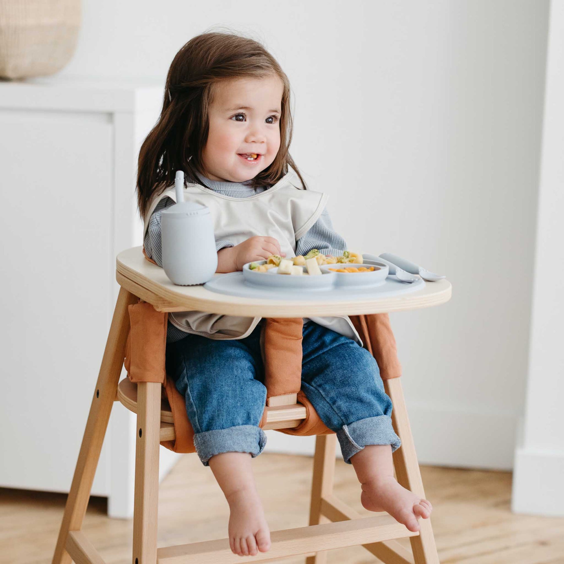 ezpz Mini Mat | Silicone Plate + Placemat for Toddlers | Canada Feeding Hip Mommies
