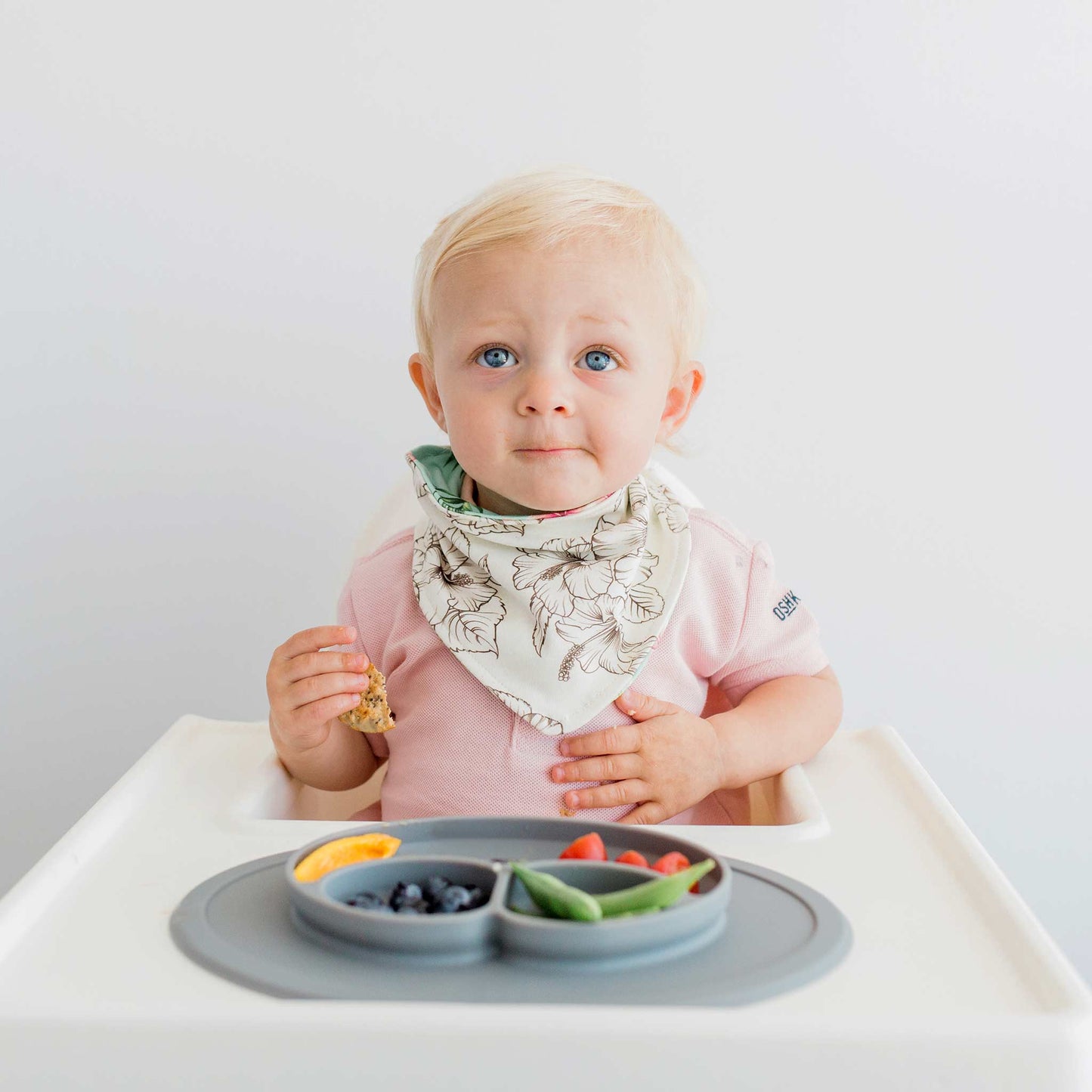 ezpz Mini Mat | Silicone Plate + Placemat for Toddlers | Canada Feeding Hip Mommies