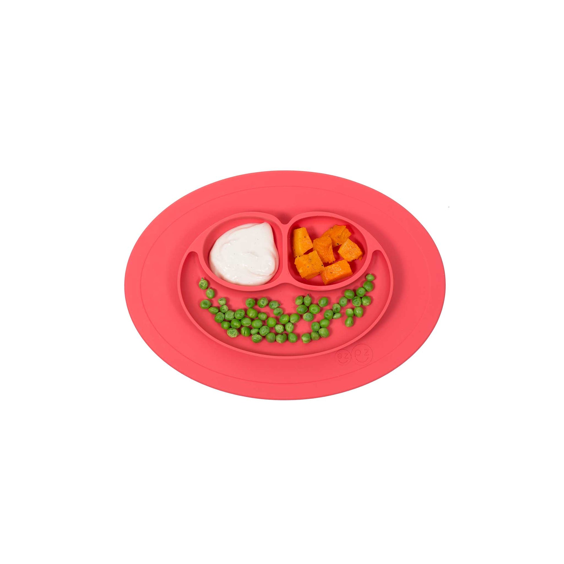ezpz Mini Mat | Silicone Plate + Placemat for Toddlers | Canada Feeding Hip Mommies