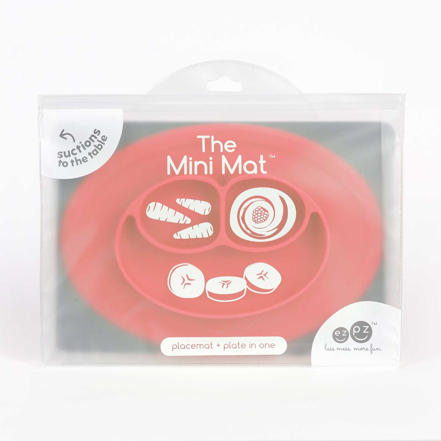 ezpz Mini Mat | Silicone Plate + Placemat for Toddlers | Canada Feeding Hip Mommies