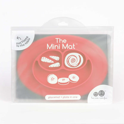 ezpz Mini Mat | Silicone Plate + Placemat for Toddlers | Canada Feeding Hip Mommies