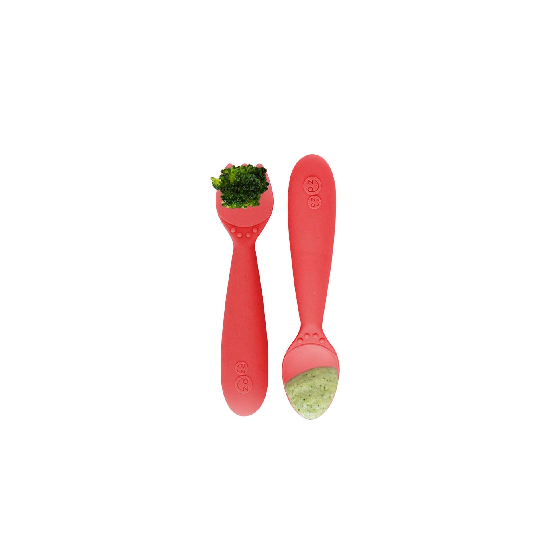 ezpz Mini Utensils | Toddler Spoon & Fork for Self-Feeding | Canada Utensils Hip Mommies
