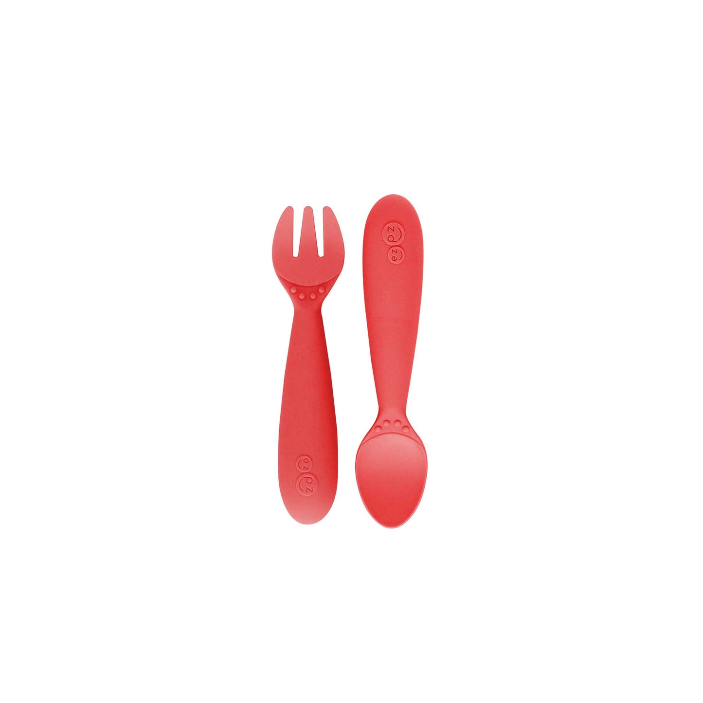 ezpz Mini Utensils | Toddler Spoon & Fork for Self-Feeding | Canada Utensils Hip Mommies