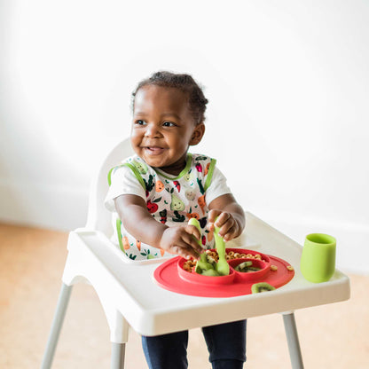 ezpz Mini Utensils | Toddler Spoon & Fork for Self-Feeding | Canada Utensils Hip Mommies