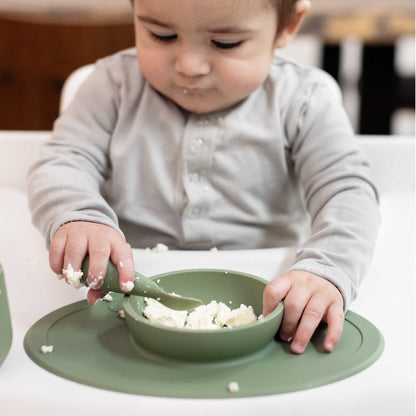 ezpz Tiny Bowl | for first foods and baby-led weaning | Canada Bowl Hip Mommies