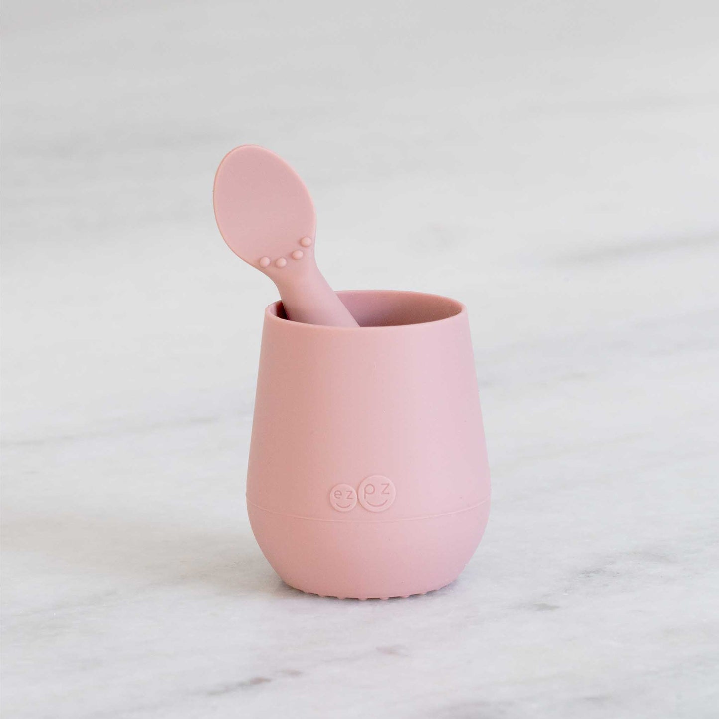 ezpz Tiny Cup | Baby-led, Soft Silicone | Infant Open Cup | Canada Feeding Hip Mommies