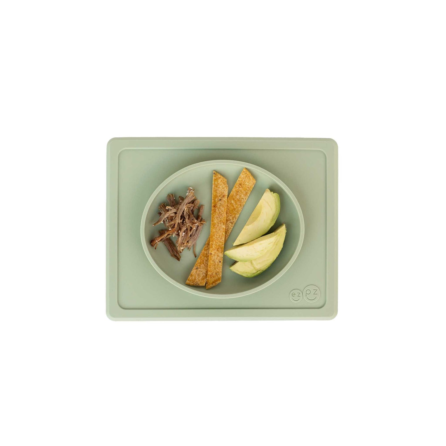 ezpz Tiny Plate | Perfect for Self-Feeding & Baby-Led Weaning | Canada Feeding Hip Mommies