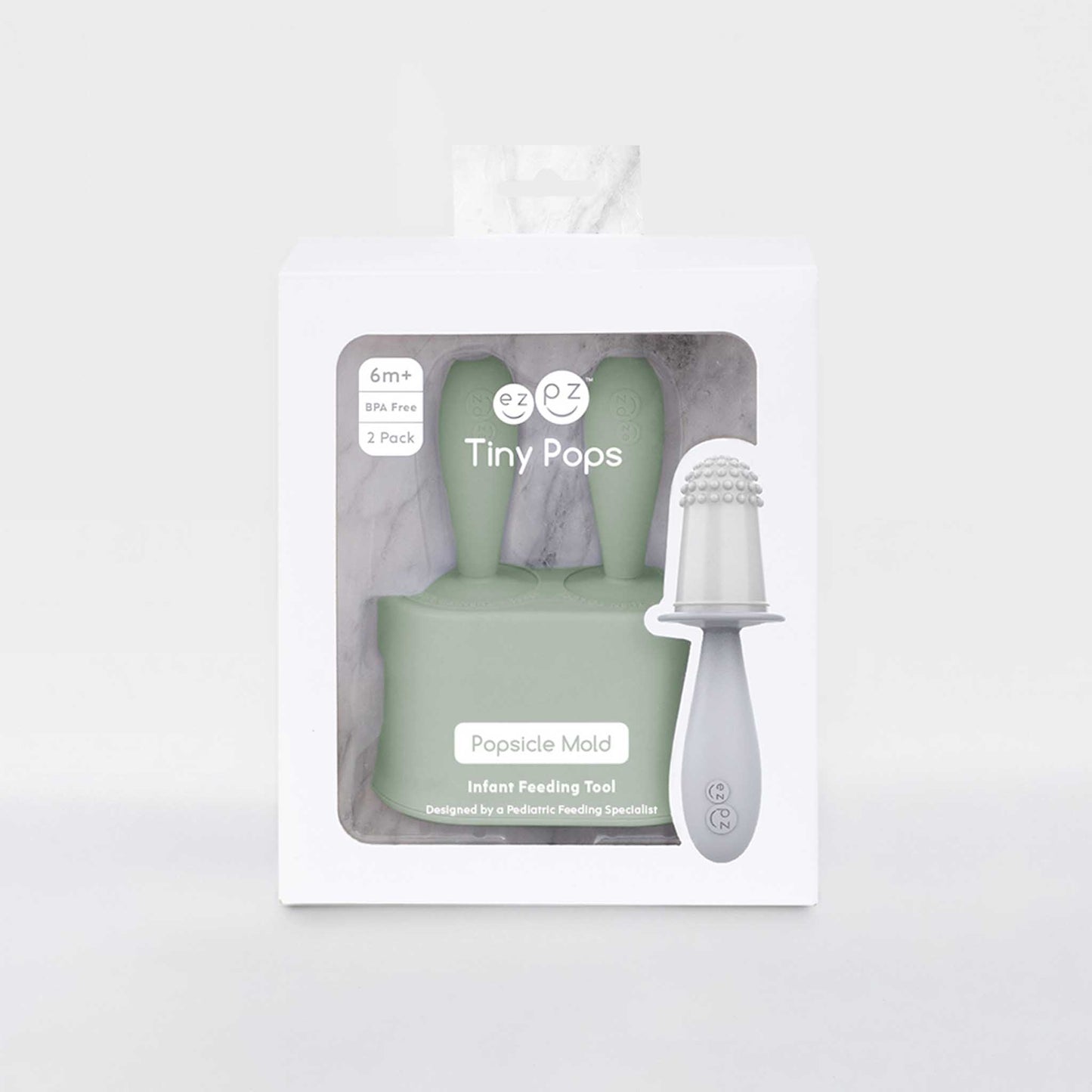 ezpz Tiny Pops | Baby-led, baby-Sized Popsicle Mold | Canada Pre-Feeding Tools Hip Mommies