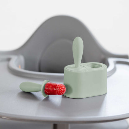 ezpz Baby-led Tiny Pops Twin Pack | Baby-Sized Popsicle Molds | Canada Pre-Feeding Tools Hip Mommies
