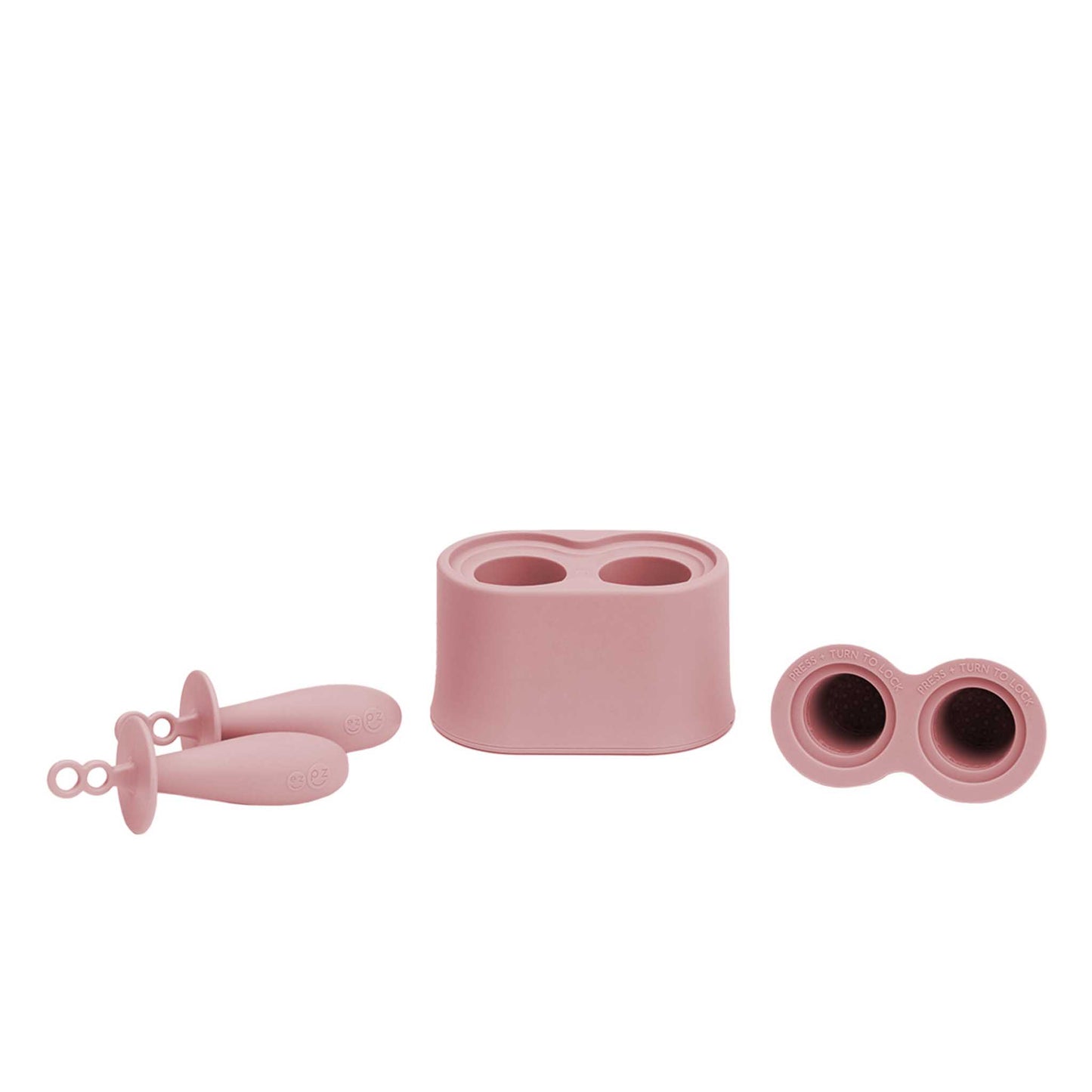 ezpz Baby-led Tiny Pops Twin Pack | Baby-Sized Popsicle Molds | Canada Pre-Feeding Tools Hip Mommies