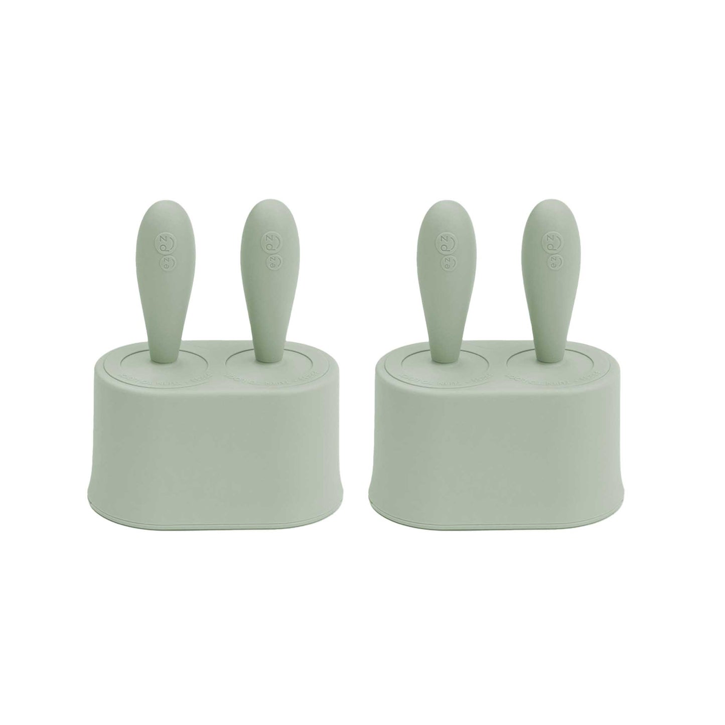 ezpz Baby-led Tiny Pops Twin Pack | Baby-Sized Popsicle Molds | Canada Pre-Feeding Tools Hip Mommies