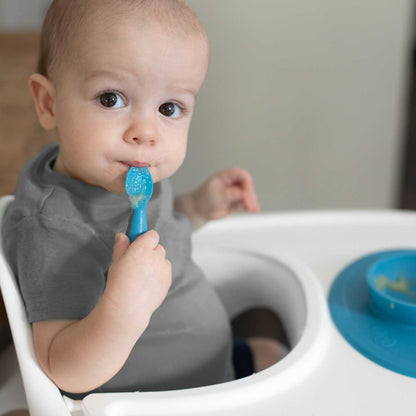 ezpz Tiny Spoons | For Self-Feeding & Baby-Led Weaning | Canada Utensils Hip Mommies