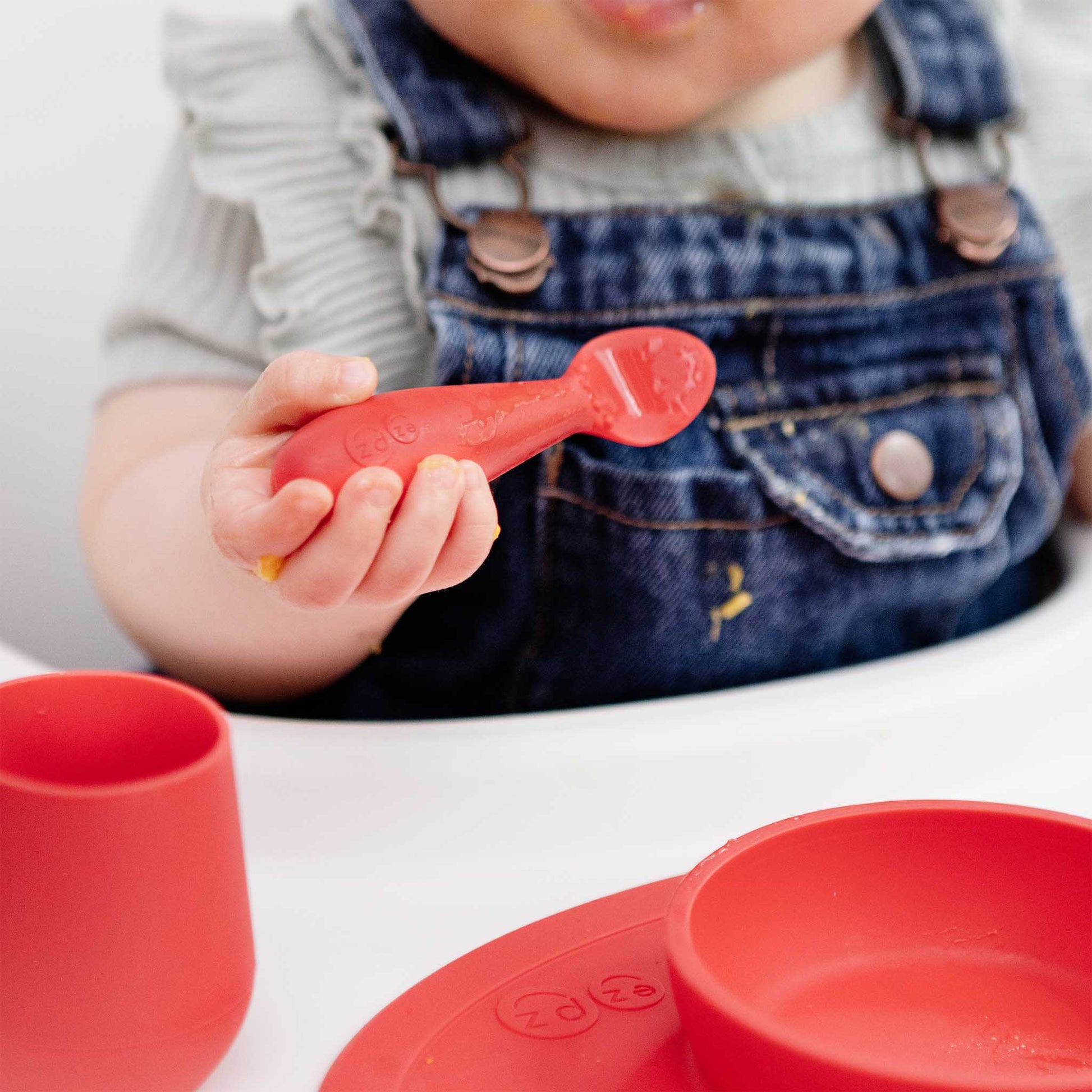 ezpz Tiny Spoons | For Self-Feeding & Baby-Led Weaning | Canada Utensils Hip Mommies