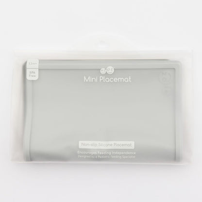 ezpz Mini Placemat in Pewter Hip Mommies